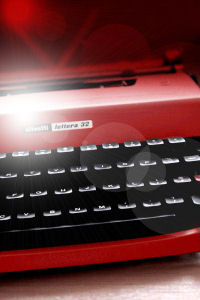 Red Typewriter